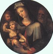 BECCAFUMI, Domenico The Holy Family with Young Saint John dfg oil painting picture wholesale